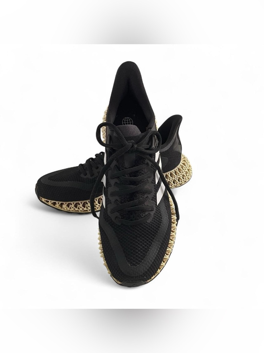Adidas 4DFWD 2 Womens Size 9 Black White Running Sneaker Shoes Boost GX9266 NBY